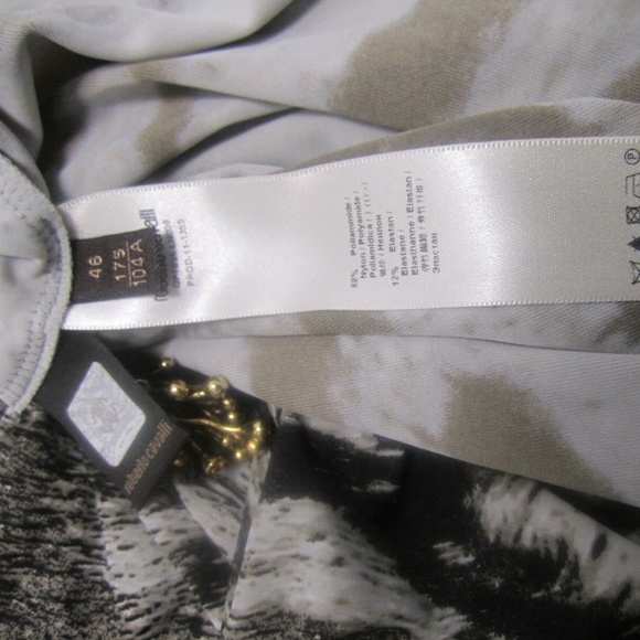 Roberto Cavalli Top Size 10 NWT - Picture 6 of 6